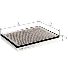 Фільтр салону ALPHA FILTER AF5043a
