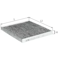 Фільтр салону ALPHA FILTER AF5224a