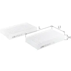 Фільтр салону ALPHA FILTER AF5164-2
