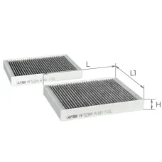 Фільтр салону ALPHA FILTER AF5284a-2