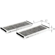 Фільтр салону ALPHA FILTER AF5232a-2