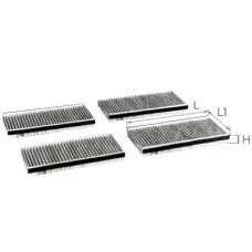 Фільтр салону ALPHA FILTER AF5184a-4
