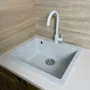Мийка кухонна Adamant Univer Old stone + змішувач + дозатор (4824296902110)