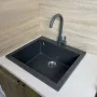 Мойка кухонная Adamant Univer графіт + змішувач (4824296912113)
