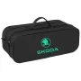 Сумка-органайзер Poputchik в багажник Skoda NEW LOGO чорна (03-146-2Д)