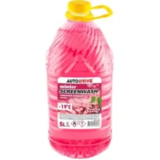 Омыватель автомобильный AUTO DRIVE WINTER SCREEN WASH CHERRY -19 °С, ПЕТ 5 л (AD0142)