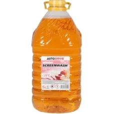 Омыватель автомобильный AUTO DRIVE WINTER SCREEN WASH PEACH -19 °С, ПЕТ 5 л (AD0141)