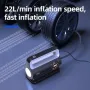 Автомобільний компресор Deli 22 Л/хв, 150 psi (EDL880280S)