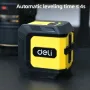 Лазерный нивелир Deli 2 линии (EDL332102)