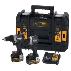 Набір електроіструментів DeWALT McLaren F1, 18V XR Li-lon, 2 шт. кейс, 2 АКБ, ЗП (DCK200MP2T)