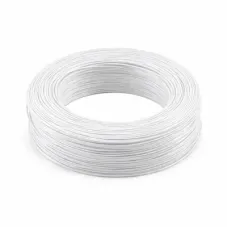 Кабель силовий MYSUN гнучкий, мідний, бухта 610м WHITE (24AWG-WT)