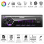 Автомагнітола PULSO RGB, USB, FM, RCA, LCD-дисплей, 4х50 Вт (P110111)