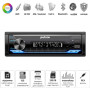 Автомагнитола PULSO RGB, USB, FM, RCA, LCD-дисплей, 4х50 Вт (P110311)