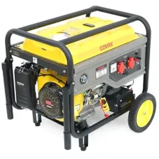 Генератор COVAX CV10000LD-E2, 7.0kW, 220V, 50Hz, DC12V, 18HP, ручний/електро стартер, 25L (CV10000LD-E2)