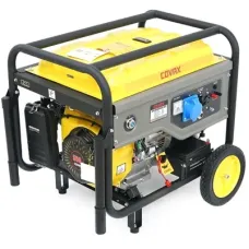 Генератор COVAX CV20500LD-E2, 9.5kW, 220V, 50Hz, DC12V, 21HP, електро стартер, 25L (CV20500LD-E2)