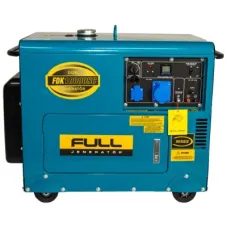 Генератор FULL дизельный FDK10000SC, 230V, 50Hz, 7.5kW, 30 л, 2л/ч, ручной/електростартер (без АКБ) (FDK10000SC)