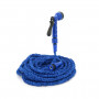 Шланг для поливу Voltronic 10-30м/100ft + розпилювач, насадка на кран, Blue/Green, Box (Garden hose 10-30)