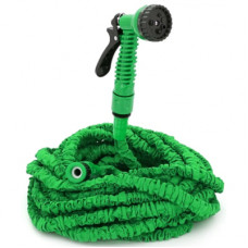 Шланг для поливу Voltronic 20-60м/200ft + розпилювач, насадка на кран, Blue/Green, Box (Garden hose 20-60)