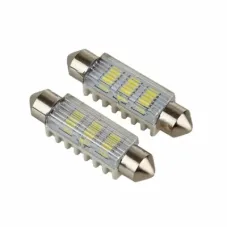 Автолампа PULSO LED SV8.5/T11x41mm/6 SMD-5730/9-18v/100Lm (LP-64041)