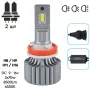 Автолампа PULSO LED-chips OEM PHILIPS Flip chip/9-16V/2*70W/8500Lm/6500K (N1-H8/H9/H11/H16)