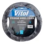 Чохол на руль Vitol M чорн./сір. (VLOD-21F01 GY M)