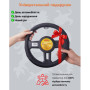 Чохол на руль Vitol M чорно-черв. (VLOD-L282 BK/RD M)