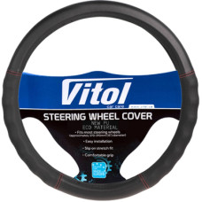 Чохол на руль Vitol M чорн. (VLU-1909339 BK M)