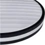 Светильник Vestum GRILL матовий 36W 4000К 2900Lm без пульта чорний (VS-80035)
