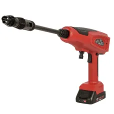 Мийка високого тиску Vitals Master Am 1860n3-2Kit, низького тиску, 18V, 2×2Ah, 180l/год, 30bar, кейс (243498)