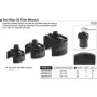 Автомобільний зйомник Toptul масляного фільтра, універсальний, 80-115mm (JDCA0112)
