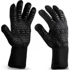 Защитные перчатки Voltronic HFG-800-B, термостойкие, огнеупорные, до 800°C, Black (HFG-800-B)