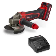 Шлифовальная машина Einhell PXC, TE-AG 18/125-2 Li, 18V, 4Ah, 125мм, 8500об/мин, ЗУ, 2.32кг (4431190)