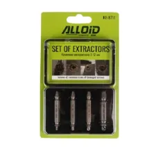 Екстрактор Alloid 3-12 мм., 4шт. (KE-8711)