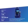 Домкрат Vitol DB-15002/T91504, телескопический, гидравлический, 15т, min 230мм, max 460мм (DB-15002)