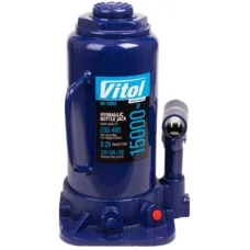 Домкрат Vitol DB-15002/T91504, телескопічний, гідравлічний, 15т, min 230мм, max 460мм (DB-15002)
