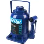 Домкрат Vitol DB-20002H/JX0111, телескопический, гидравлический, 20т, min 185мм, max 350мм (DB-20002H / JX0111)