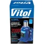 Домкрат Vitol DB-20002H/JX0111, телескопический, гидравлический, 20т, min 185мм, max 350мм (DB-20002H / JX0111)