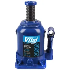 Домкрат Vitol DB-20002H/JX0111, телескопический, гидравлический, 20т, min 185мм, max 350мм (DB-20002H / JX0111)