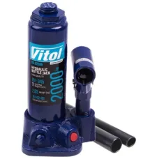 Домкрат Vitol DB-02006/T90204, телескопический, гидравлический, 2т, min 181мм, max 345мм (DB-02006)