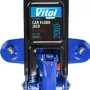 Домкрат Vitol DP-20009K, подкатный, гидравлический, 2т, min 135мм, max 335мм, чемодан (DP-20009K)