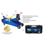Домкрат Vitol DP-20065K, підкатний, гідравлічний, 2т, min 125мм, max 300мм, валіза (DP-20065K)