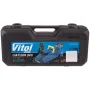 Домкрат Vitol DP-135340K, подкатный, гидравлический, 2т, min 135мм, max 340мм, поворотная ручка, чемодан (DP-135340K)