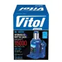 Домкрат Vitol DB-15002H/JX107S, телескопический, гидравлический, 15т, min 185мм, max 350мм (DB-15002H)