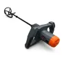 Миксер строительный GTM 1400W, M14, 2 скорости, 180–400/300–700об/мин, разборный венчик 120мм (MX-80/1400)