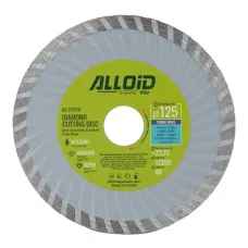 Круг відрізний Alloid алмазний, Turbo Wave, 125мм (DS-7125TW)