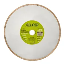 Круг відрізний Alloid алмазний, з суцільною кромкою, 230мм (DS-7230K)
