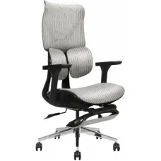 Офісне крісло GT Racer B-3002 Black/Light Gray