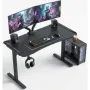 Комп'ютерний стіл GT Racer T-1452 Black (T-1452 (140x60x73) Black)