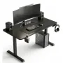 Компьютерный стол GT Racer TY-1451 Black (TY-1451 (140x60x71-116) Black)
