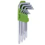 Ключ Alloid изогнутый TORX, удлиненный, 9 шт. (HT-0918)